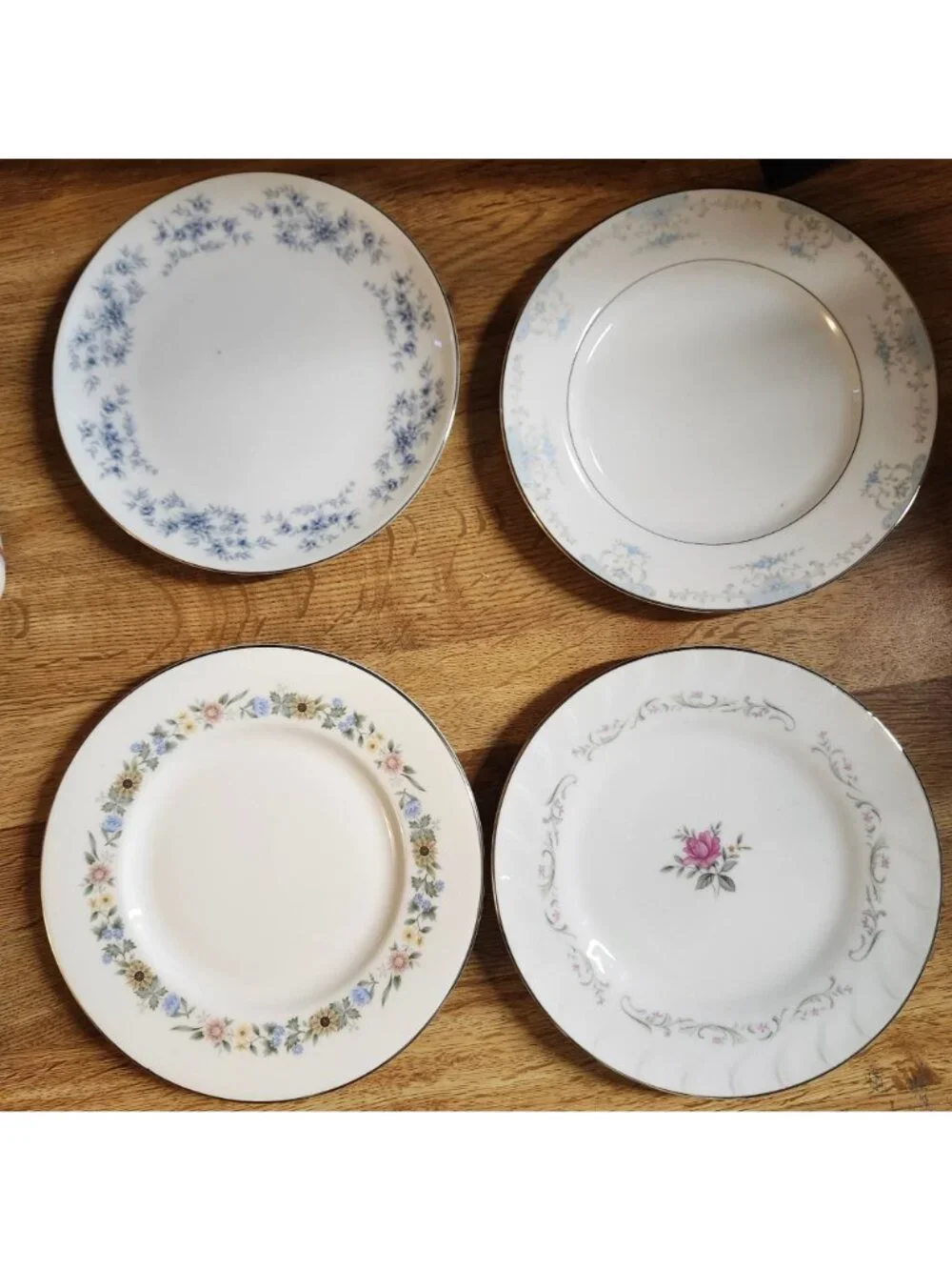 Mismatched Lunch Plates 8